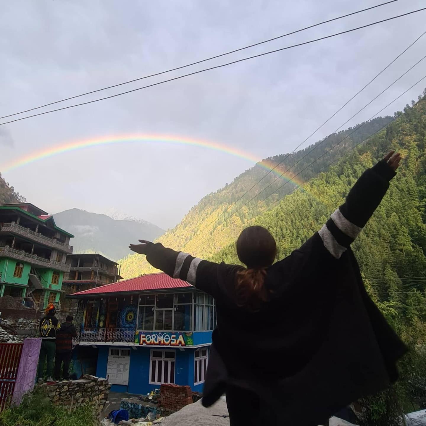 Formosa Hostel & Cafe Kasol Buitenkant foto