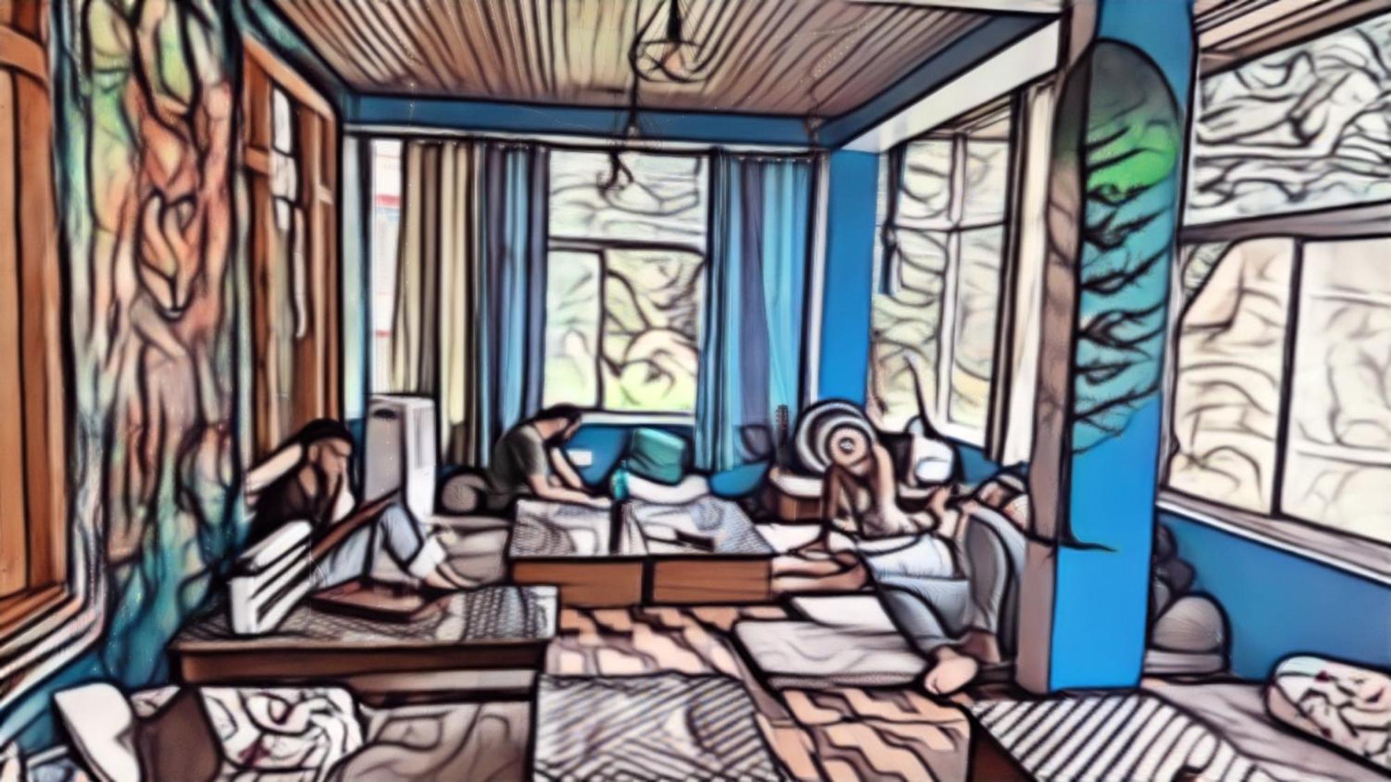 Formosa Hostel & Cafe Kasol Buitenkant foto